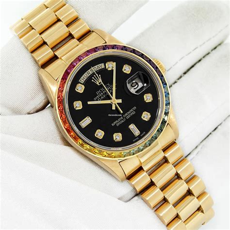 rainbow gold rolex|rainbow rolex for sale.